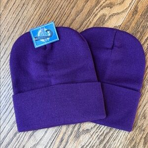 Purple KBeanie Set